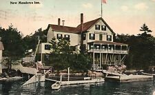 Vintage Postcard 1914 New Meadows Inn River Maine picture