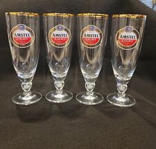Pilsner Beer Glasses Amstel Light 12 Ounces picture