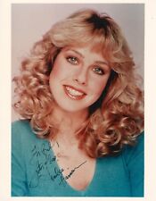 Jenilee Harrison. Dallas & Three's Company actress. Signed 8x10  photo. 1992 COA picture