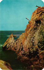 Spectacular Diver at La Quebrada - Acapulco, Gro. Mexico Postcard Unposted picture