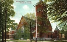 Vintage Postcard 1926 Presbyterian Church Windsor Ontario Canada picture