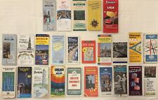 25 1950'S-2000'S MIXED LOT U.S. CITIES ROAD MAPS ~ AUTO CLUB ~ PLUS picture