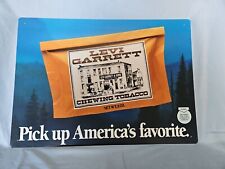 Vintage LEVI GARRETT  Tobacco Metal Sign - 21