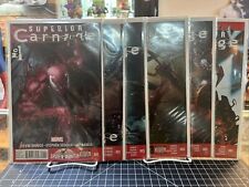 Superior Carnage #1-5 + Annual #1  Full Run Set 1st Printings Marvel Comics 2013 picture