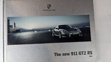  2010 2011 Porsche 911 GT2 RS Hardcover Brochure   picture