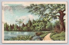Nature Trees Greetings From Washington Pennsylvania 1918 Antique Postcard picture