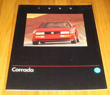 Original 1990 Volkswagen VW Corrado Sales Brochure Catalog picture