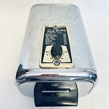 Knapp Monarch Redi Baker Vintage Chrome Cooker Baking Counter Top Oven Appliance picture