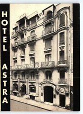 1920s HOTEL ASTRA PARIS FRANCE 29 RUE CAUMARTIN ADVERTISING FOLDOUT CARD Z5714 picture