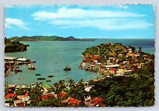 Vintage Postcard Grenada West Indies St George Harbour  picture