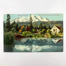 Postcard California Mt Shasta CA Sisson Fish Hatchery 1909 Posted Divided PNC picture