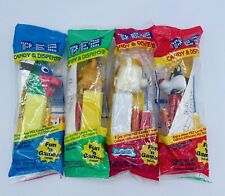 Pez Dispensers Lot Of 4 Vintage Sealed picture