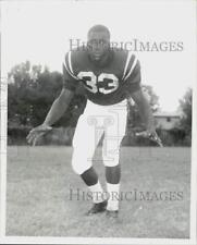 1963 Press Photo Football Player W.K. Hicks - hps25049 picture