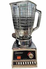 Osterizer Galaxie Dual Range Pulse Matic 16 Vintage Blender With Glass Pitcher  picture