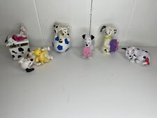 Vintage 90s Disney 101 Dalmatians Puppy Dog Lot of 6 Toy Figures picture