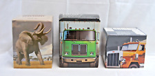 Avon Majestic Elephant, Highway King & Cement Mixer After Shave Decanters  T1696 picture