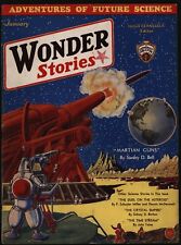 Wonder Stories 1932 January.   Pulp picture