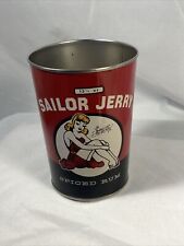 SAILOR JERRY TIN CUP SEXY GIRL SPICED RUM COLLECTIBLE TATTOO ARTIST PIN UP GIFT picture