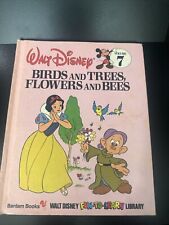 Vintage Walt Disney Birds and Trees, Flowers and Bees Volume 7 Bantam Books Hard picture
