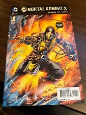 Mortal Kombat X #1 Scorpion Cover Blood Ties DC Comics 2014 High Grade Comic picture