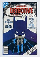 DETECTIVE COMICS #472 - 1977 - VG- - DEATH OF HUGO STRANGE - DC COMICS picture