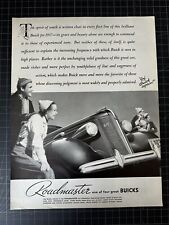 Vintage 1937 Buick Print Ad picture