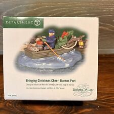 DEPT 56 Bringing Christmas Cheer, Queens Port #58580 Dickens Village Row Boat  picture
