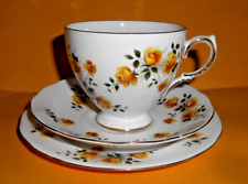 VINTAGE FLORAL TRIO BY ROYAL VALE MADE IN ENGLAND picture