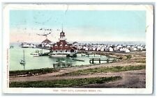 c1905's Tent City Boats Docking Hotels Coronado Beach California CA Postcard picture