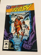 Vintage The Flash #7 NM-M 1987 DC HIGH GRADE Baron, Guice, Mahlstedt picture