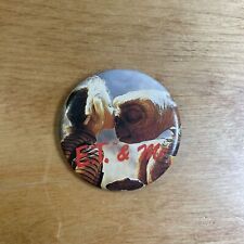 E.T. & Me Vintage Metal Pinback Pin Button Movies 80's The Extraterrestrial picture