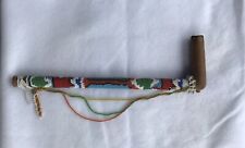 beautiful native american beaded pipe  picture
