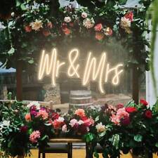 Mr & Mrs Custom Neon Sign LED Acrylic Neon Light Wedding Gifts Wedding Decor picture
