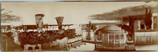 France, Vintage Print ID Park & Casino, Kodak Panorama 6x18 Print  picture