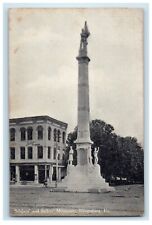 1909 Soldier's And Sailor's Monument Bloomsburg Pennsylvania PA Antique Postcard picture