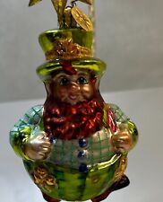 Christopher Radko Rollin' O'Reilly Glass Ornament - 3.75 Inch - Limited Edition picture