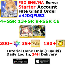 [ENG/NA][INST] FGO / Fate Grand Order Starter Account 4+SSR 30+Tix  #4JDQ picture