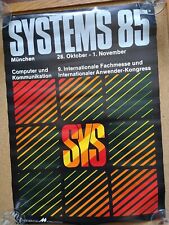 ITHistory (1985) POSTER: SYSTEMS (Munchen Germany) picture