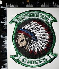 USAF 335th Fighter Squadron Chiefs Patch picture