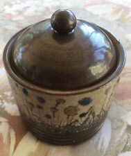Punjiang Thailand Hand Painted Loose Tea Ceramic Jar with Lid picture
