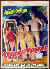 Poster Belgian 2 Simpletons And Mummy Abbott & Costello Meet The Mummy 1955 picture