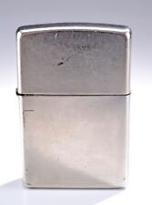 2013 Plain Brushed Chrome Stainless Steel Metal Zippo Lighter picture