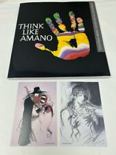 Yoshitaka Amano Illustration Art Book 1998 THINK LIKE AMANO IN UENONOMORI picture