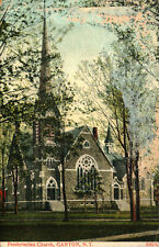 Postcard Presbyterian Church Canton NY New York picture