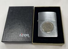 ZIPPO 1995 AMERICAN FRONTIER BUFFALO NICKLE LIGHTER UNFIRED IN BOX 102s picture