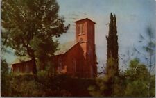 St. Anne's Catholic Church Columbia California Built 1856 Posted 1958 Postcard picture