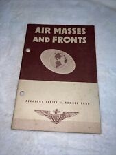 vintage military boom Air Masses & Fronts Aerology Series No.4 fd83 picture