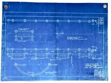1917 Union Pacific/ Utah Railroad Blueprint- Hand Rail Arrangement- 20'' x 15'' picture