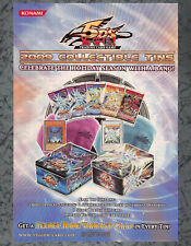 Yu-Gi-Oh 5D's 2009 Collectible Tins Holiday Print Ad Vintage Art CA 2009 picture