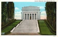 Postcard KY near Hodgenville Lincoln National Memorial Linen Vintage PC H3087 picture
